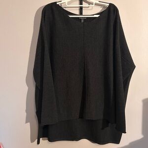 Eileen Fisher Merino Wool Sweater Dark Gray